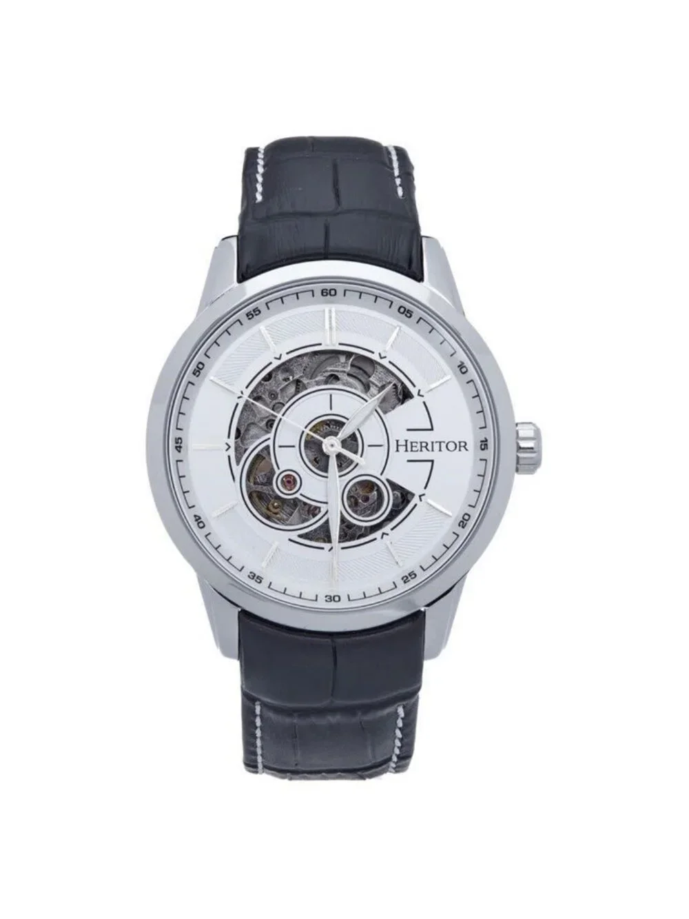 NWT Heritor Davies White Dial Men's Watch